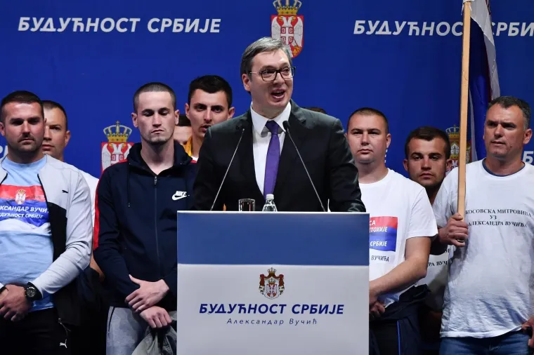 SKUP 'BUDUĆNOST SRBIJE': Miting podr&scaron;ke Aleksandru Vučiću