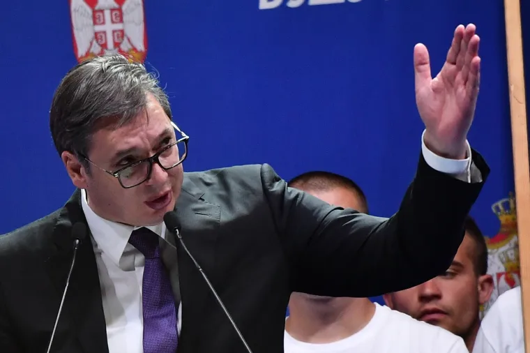 SKUP 'BUDUĆNOST SRBIJE': Miting podr&scaron;ke Aleksandru Vučiću