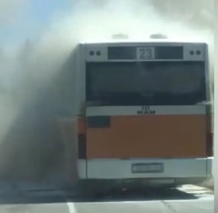 U požaru Libertasova autobusa samo pukom srećom nitko nije stradao