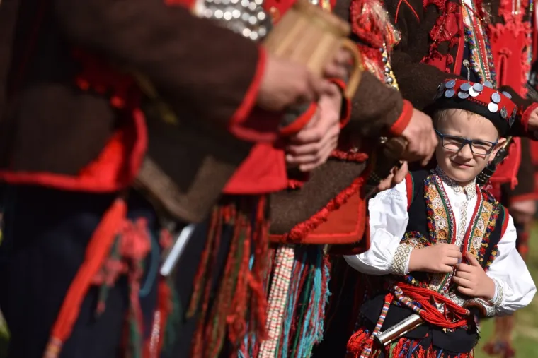 22.04.2019., Oklaj - Festival žudija, čuvara Kristova groba, 19. po redu, održan je u Oklaju, a privukao je žudije iz 34 župe iz Hrvatske, Slovenije i Bosne i Hercegovine. Photo: Hrvoje Jelavic/PIXSELL