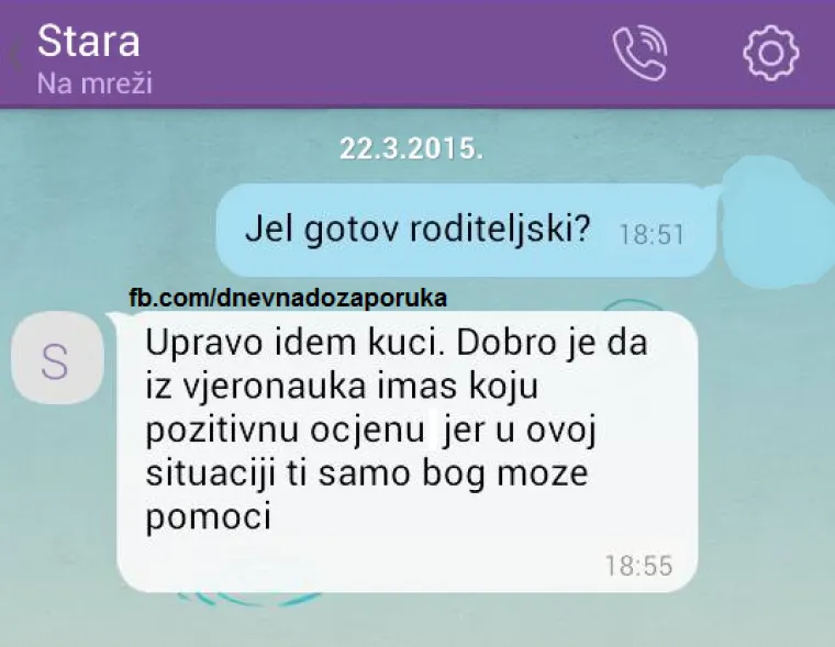 'Rekla si da uči&scaron;, a jedino &scaron;to uči&scaron; je kako cuclati bocu!': 30 prejakih poruka od roditelja