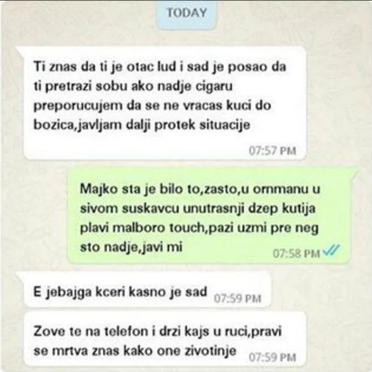 'Rekla si da uči&scaron;, a jedino &scaron;to uči&scaron; je kako cuclati bocu!': 30 prejakih poruka od roditelja