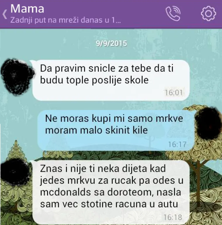 'Rekla si da uči&scaron;, a jedino &scaron;to uči&scaron; je kako cuclati bocu!': 30 prejakih poruka od roditelja
