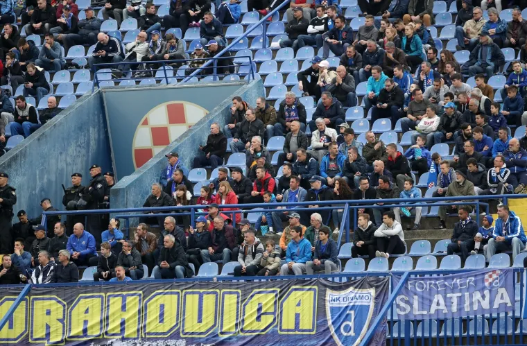 NAVIJAČI BOJKOTIRAJU MODRE: Dinamo igra polufinale Kupa, a na Maksimiru tribine gotovo prazne
