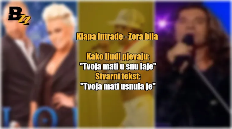 'Kad baba didu da, tvoja mati u snu laje': TOP 30 stihova pjesama koje smo pogre&scaron;no pjevali cijeli život