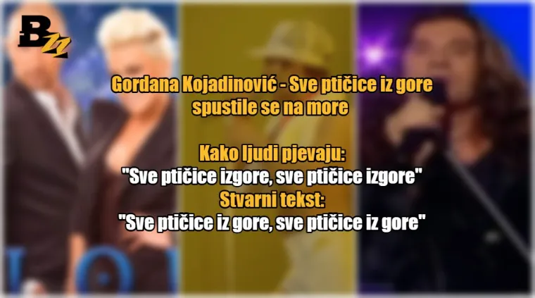 'Kad baba didu da, tvoja mati u snu laje': TOP 30 stihova pjesama koje smo pogre&scaron;no pjevali cijeli život