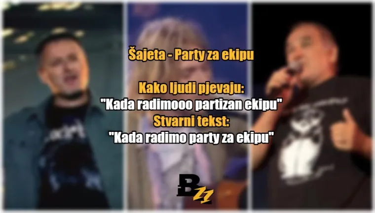 'Kakav je to krivi spoj, pas je njen, a ti si moj?': JO&Scaron; 20 stihova koje krivo pjevamo cijeli život