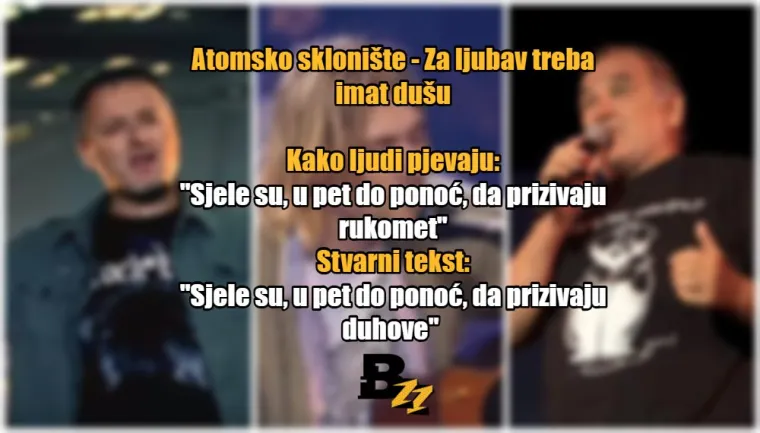 'Kakav je to krivi spoj, pas je njen, a ti si moj?': JO&Scaron; 20 stihova koje krivo pjevamo cijeli život