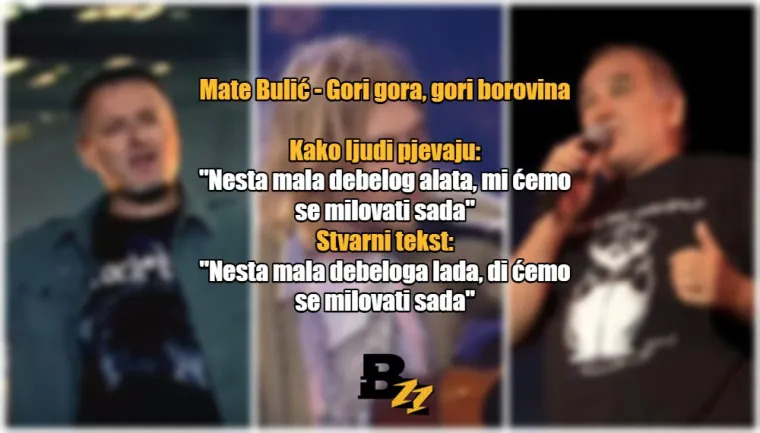 'Kakav je to krivi spoj, pas je njen, a ti si moj?': JO&Scaron; 20 stihova koje krivo pjevamo cijeli život