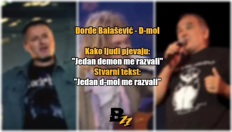 'Kakav je to krivi spoj, pas je njen, a ti si moj?': JO&Scaron; 20 stihova koje krivo pjevamo cijeli život