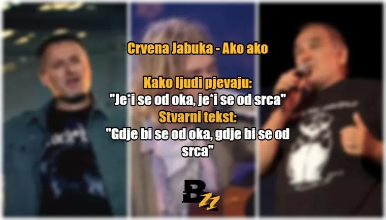 'Kakav je to krivi spoj, pas je njen, a ti si moj?': JO&Scaron; 20 stihova koje krivo pjevamo cijeli život