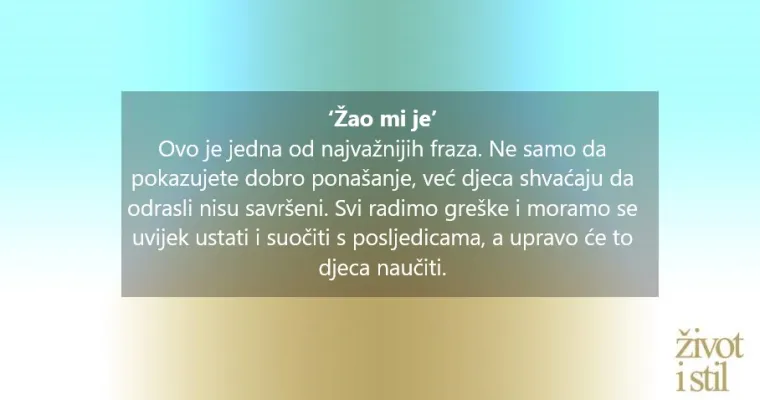Male stvari puno znače: 9 stvari koje djeca trebaju čuti od roditelja