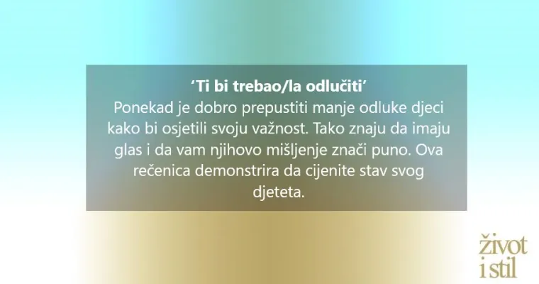 Male stvari puno znače: 9 stvari koje djeca trebaju čuti od roditelja