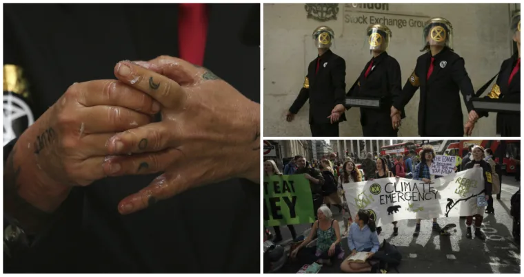 Bizaran prosvjed: Zalijepili se dlanovima da bi poslali ozbiljnu poruku vlasti