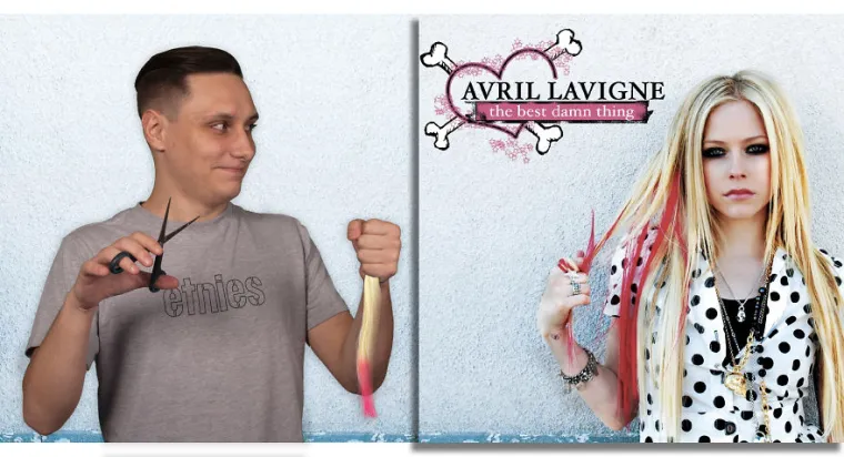 Ovaj umjetnik dodaje sebe u poznate omote albuma da bi dokazao da su glupi