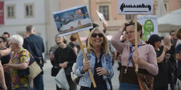 Zastra&scaron;uju prosvjednike iz Varaždina? 'Pojeli smo govna, a usta nismo otvorili'