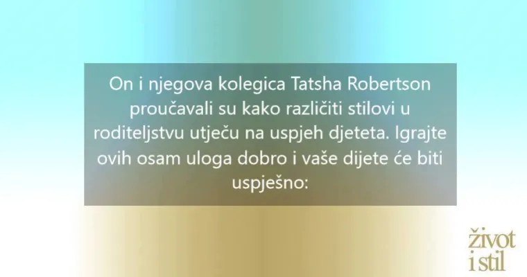 Stručnjaci s Harvarda: Uspje&scaron;na djeca imaju roditelje koji čine ovih osam stvari