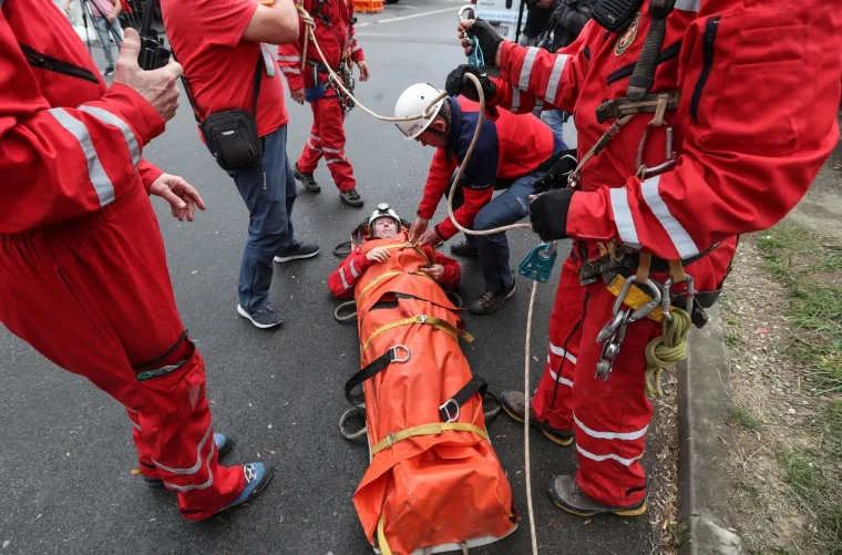 Pripreme za sezonu: HGSS održao sadržajnu vježbu evakucije na Zagrebačkom velesajmu