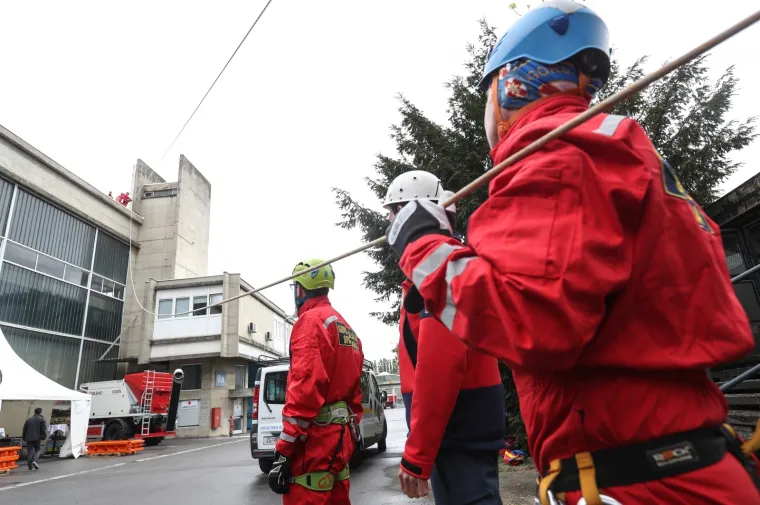 Pripreme za sezonu: HGSS održao sadržajnu vježbu evakucije na Zagrebačkom velesajmu