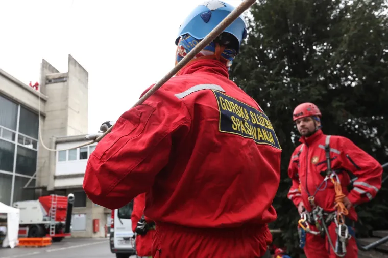 Pripreme za sezonu: HGSS održao sadržajnu vježbu evakucije na Zagrebačkom velesajmu