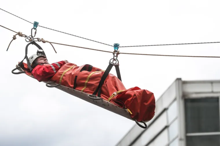 Pripreme za sezonu: HGSS održao sadržajnu vježbu evakucije na Zagrebačkom velesajmu