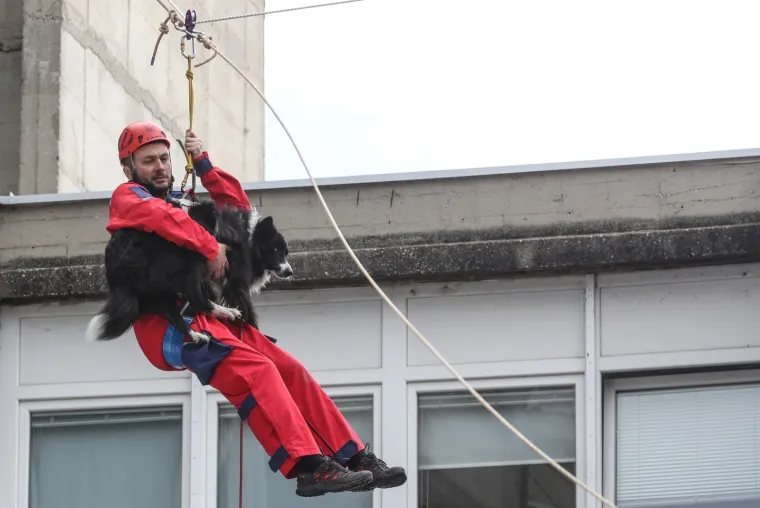 Pripreme za sezonu: HGSS održao sadržajnu vježbu evakucije na Zagrebačkom velesajmu