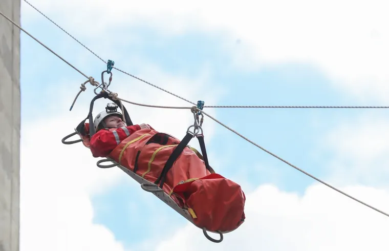 Pripreme za sezonu: HGSS održao sadržajnu vježbu evakucije na Zagrebačkom velesajmu