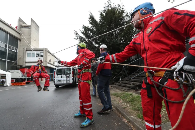 Pripreme za sezonu: HGSS održao sadržajnu vježbu evakucije na Zagrebačkom velesajmu