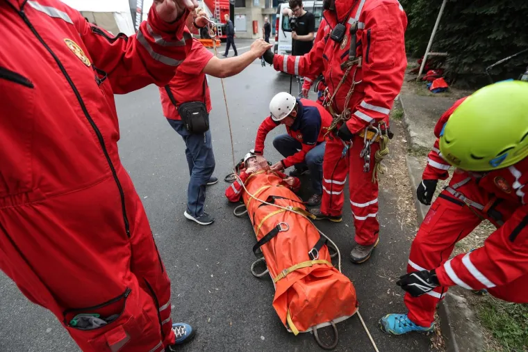 Pripreme za sezonu: HGSS održao sadržajnu vježbu evakucije na Zagrebačkom velesajmu