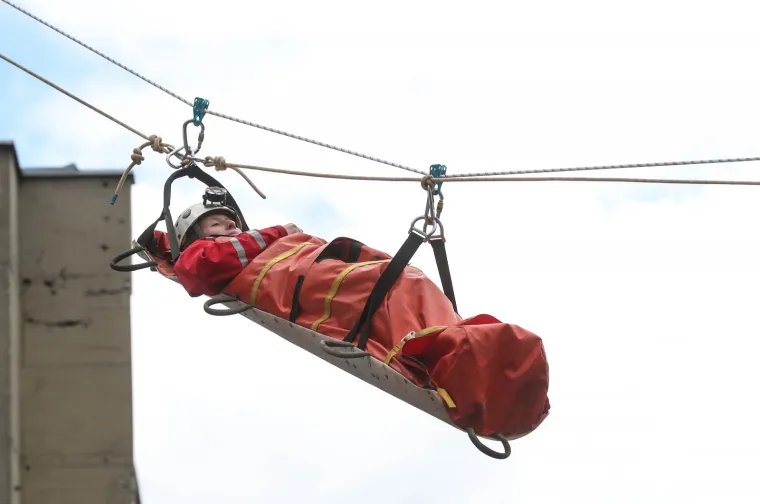 Pripreme za sezonu: HGSS održao sadržajnu vježbu evakucije na Zagrebačkom velesajmu