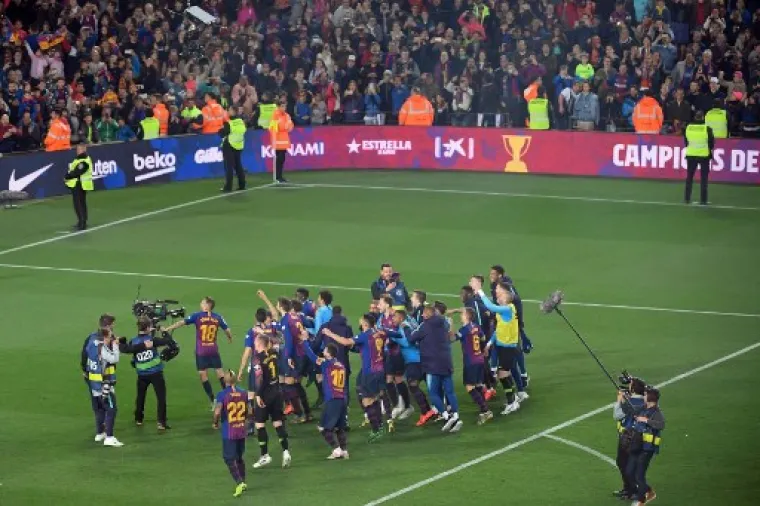 BARCA ZA VJEČNOST: Spektakularni prizori s Nou Campa