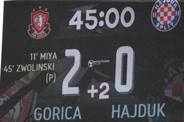 GORIČANI POMELI SPLIĆANE U 46. MINUTA: Ovako je to izgledalo u Velikoj Gorici