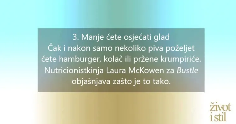 Prestanite piti alkohol samo tjedan dana i dogodit će vam se ove neočekivane stvari