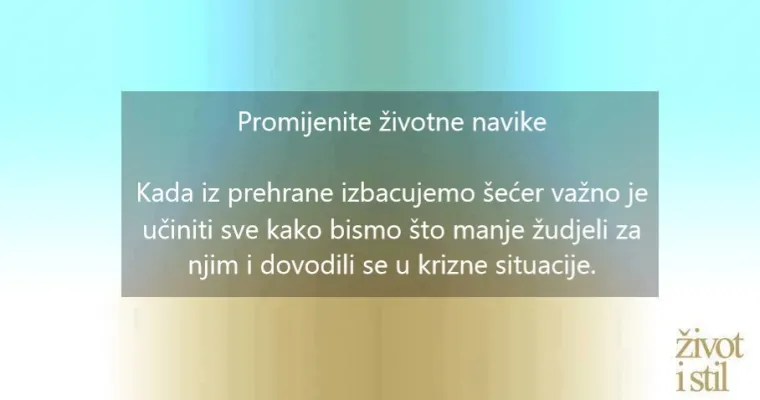 Odviknite se od &scaron;ećera u nekoliko jednostavnih koraka