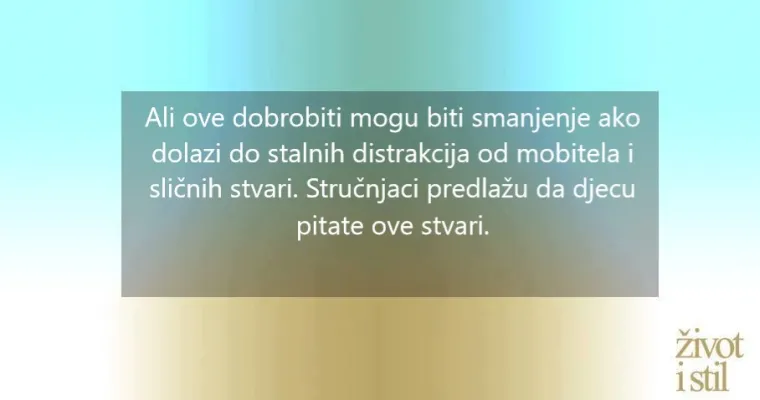 12 pitanja koje trebate pitati djecu tijekom obroka, prema stručnjacima