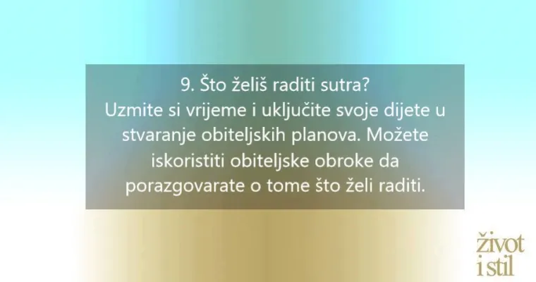 12 pitanja koje trebate pitati djecu tijekom obroka, prema stručnjacima