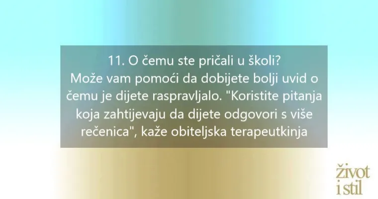 12 pitanja koje trebate pitati djecu tijekom obroka, prema stručnjacima
