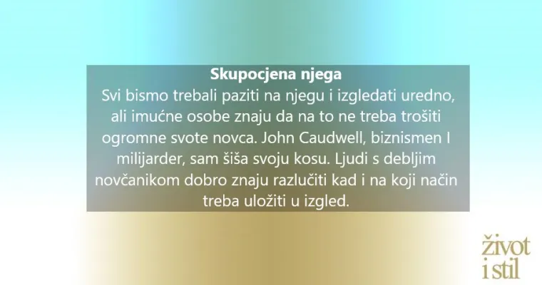 Učite od mudrih: Ovo su stvari na koje bogati ljudi ne tro&scaron;e novac