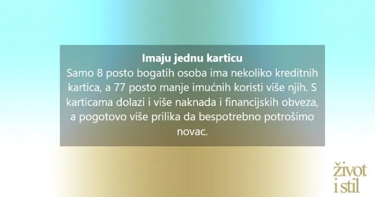 Učite od mudrih: Ovo su stvari na koje bogati ljudi ne tro&scaron;e novac