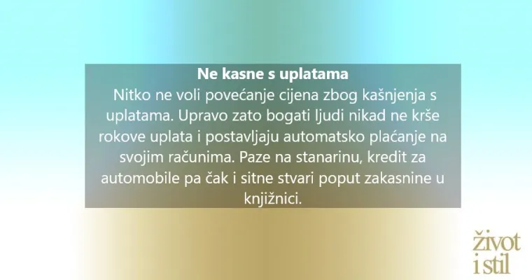 Učite od mudrih: Ovo su stvari na koje bogati ljudi ne tro&scaron;e novac