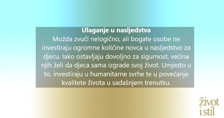 Učite od mudrih: Ovo su stvari na koje bogati ljudi ne tro&scaron;e novac