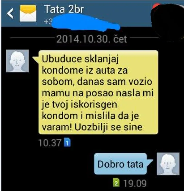 Kad ti ćaća napi&scaron;e 'Javi se, ja sam umro, sutra mi je sprovod' i ostale urnebesne roditeljske poruke