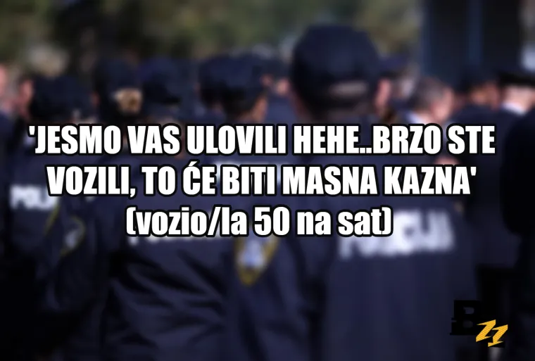 'Smo pili &scaron;ta osim vode, hehe?': TOP 15 najče&scaron;ćih izjava policajaca