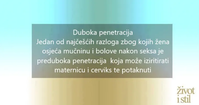 Osjećate mučninu nakon seksa? Ovo je mogućih 7 uzroka