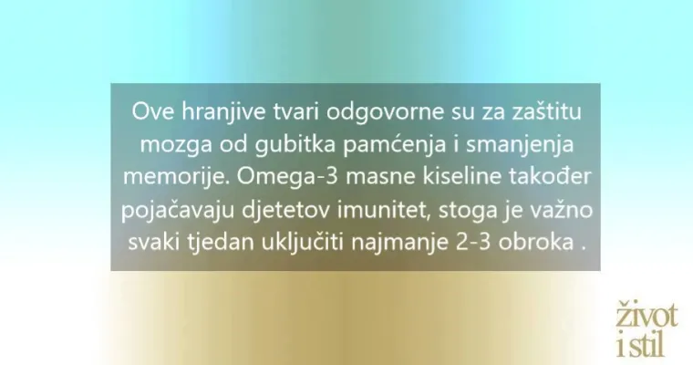Hrana za mozak: Namirnice koje pomažu djeci da razviju inteligenciju