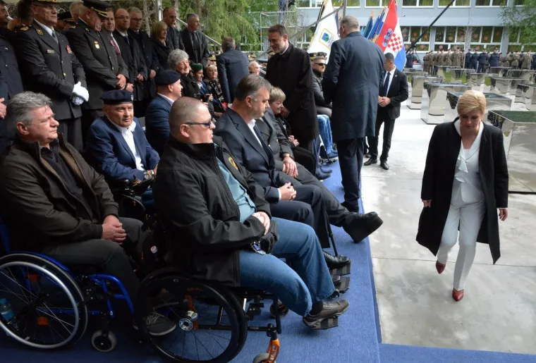 Je li bilo primjereno? Grabar-Kitarović iznenadila izdanjem na obljetnici Bljeska. A onda se ipak predomislila...