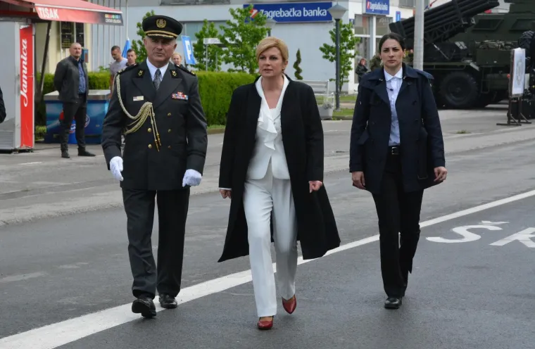 Kolinda na obilježavanju obljetnice vojno-redarstvene akcije Bljesak
