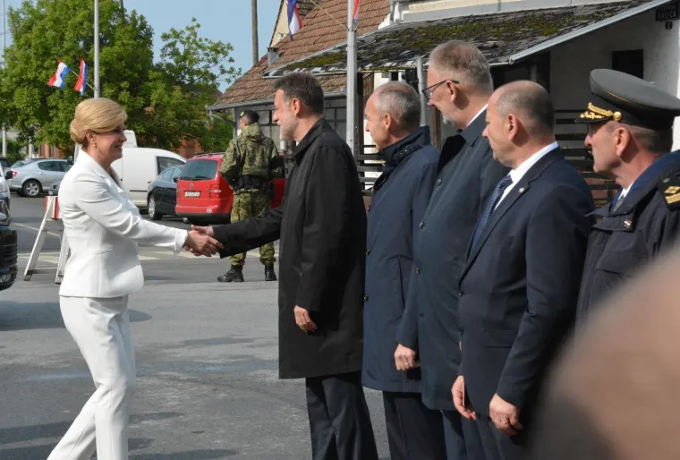 Kolinda na obilježavanju obljetnice vojno-redarstvene akcije Bljesak
