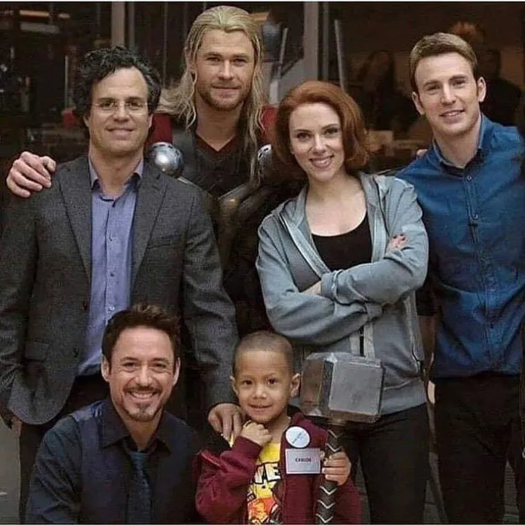 Slike koje dokazuju da glumci koji glume 'Avengerse' nisu superheroji samo na platnu