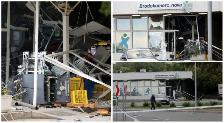 Pogledajte &scaron;to je ostalo od zgrade u kojoj je raznesen bankomat!
